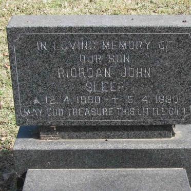 SLEEP Riordan John 1990-1990