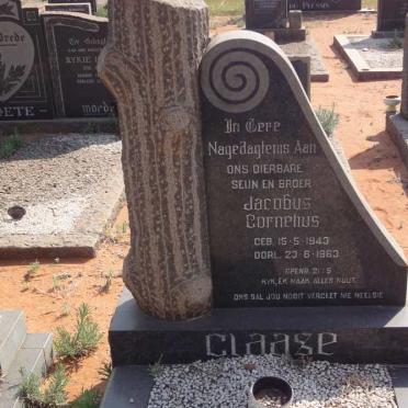 CLAASE Jacobus Cornelius 1943-1963