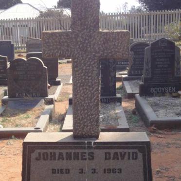KRIEL Johannes David -1963