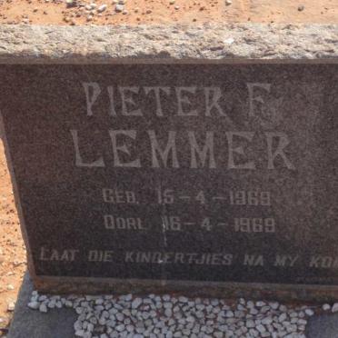 LEMMER Pieter F. 1969-1969