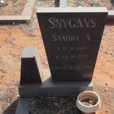 SNYGANS Sandra A. 1970-1970