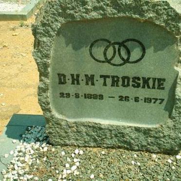 TROSKIE D.H.M. 1889-1977
