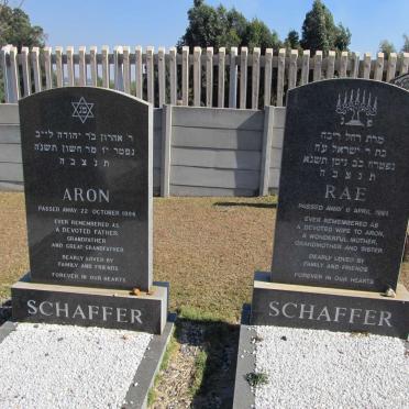 SCHAFFER Aron -1994 &amp; Rae -1991