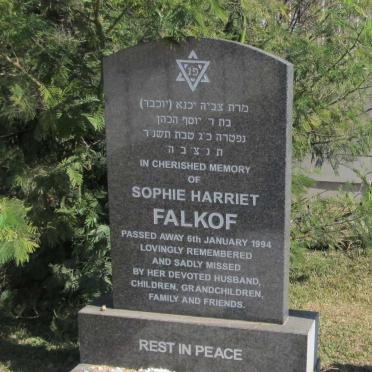 FALKOF Sophie Harriet -1994