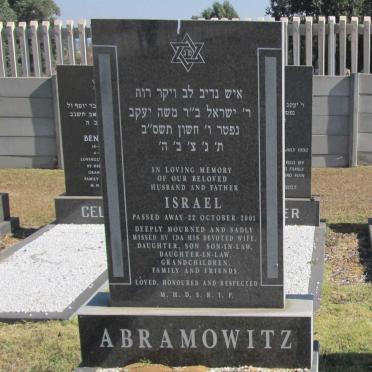 ABRAMOWITZ Israel -2001