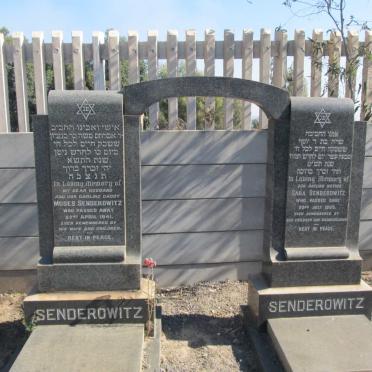 SENDEROWITZ Moses -1941 &amp; Sara -1959