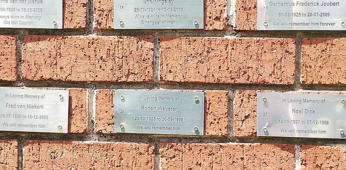 NIEKERK Fred, van 1930-2003 :: WEBSTER Robert 1925-1998 :: DICK Noel 1927-1998