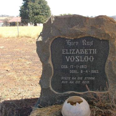 VOSLOO Elizabeth 1913-1963