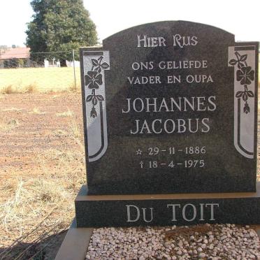 TOIT Johannes Jacobus, du 1886-1975