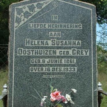 OOSTHUIZEN Helena Susanna nee GREY 1861-1933