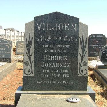 VILJOEN Hendrik Johannes 1906-1967