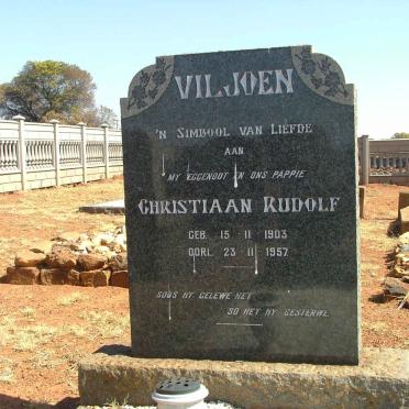 VILJOEN Christiaan Rudolf 1903-1957