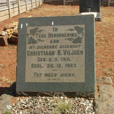 VILJOEN Christiaan R. 1911-1953