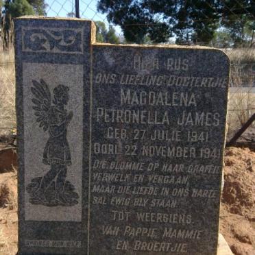 JAMES Magdalena Petronella 1941-1941