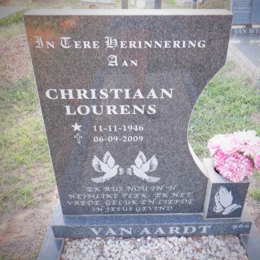 AARDT Christiaan Lourens, van 1946-2009