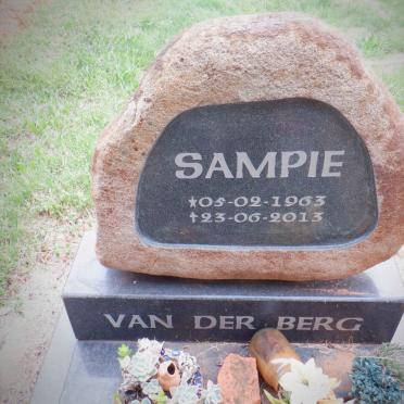 BERG Sampie, van der 1963-2013