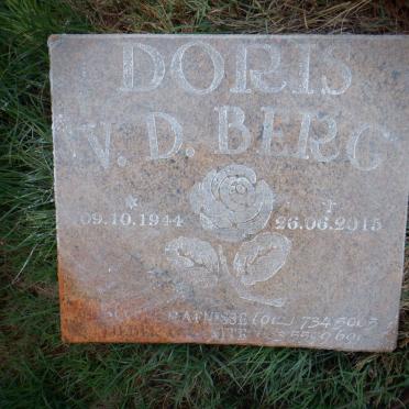 BERG Doris, v.d. 1944-2015