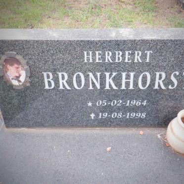 BRONKHORST Herbert 1964-1998