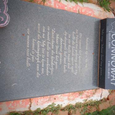 CONNOWAY Bernize 1991-2013