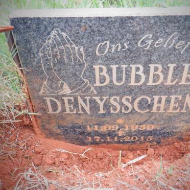 DENYSSCHEN Bubbles 1930-2015