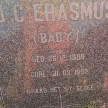 ERASMUS J.C. 1909-1992