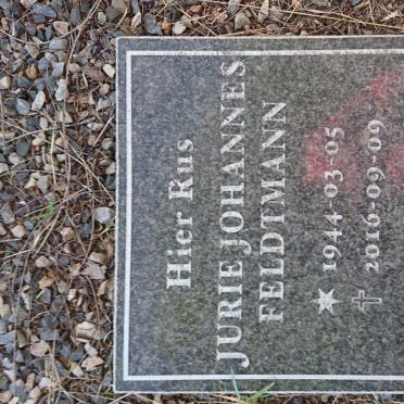 FELDTMANN Jurie Johannes 1944-2016