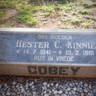 GOBEY Hester C. 1941-1981