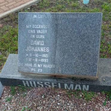 HUSSELMAN Dawid Johannes 1921-1993