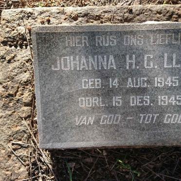 LLOYD Johanna H.C. 1945-1945