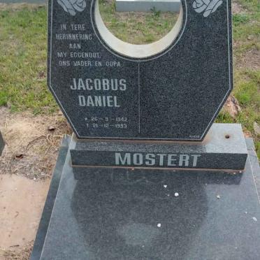MOSTERT Jacobus Daniel 1942-1993