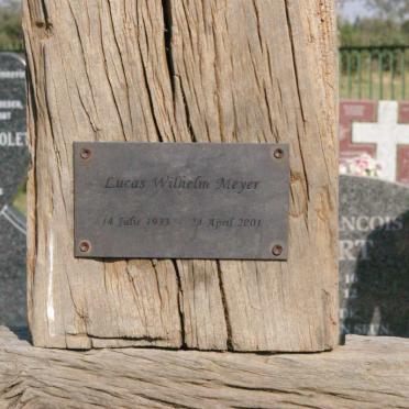 MEYER Lucas Wilhelm 1933-2001