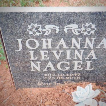 NAGEL Johanna Levina 1947-2016