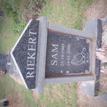 RIEKERT Sam 1945-2009