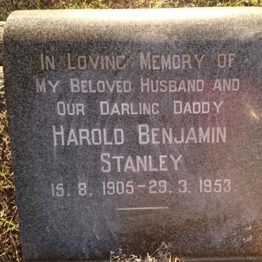 STANLEY Harold Benjamin 1905-1953