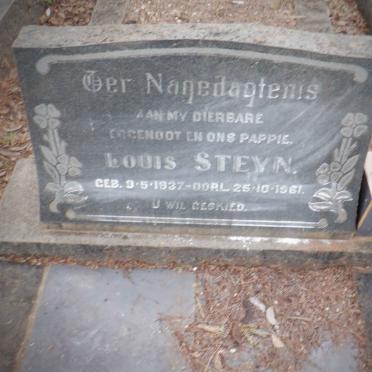 STEYN Louis 1937-1961