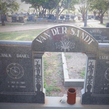 SANDT Schalk Daniel, van der 1911-1980 &amp; Catharina Maria PRINSLOO 1917-2002