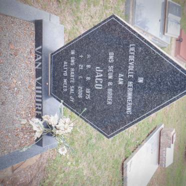 VUUREN Jaco, van 1975-2006