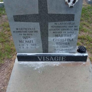 VISAGIE Ives Michael 1924-2006 &amp; Martha Christina Sophia YSSEL 1933-1994