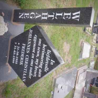 WELTHAGEN Johannes Christiaan Frederik 1955-1999