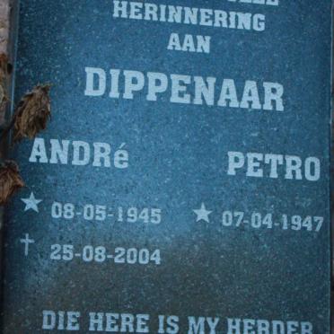 DIPPENAAR Andre 1945-2004 &amp; Petro 1947-