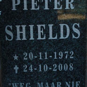 SHIELDS Pieter 1972-2008