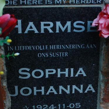 HARMSE Sophia Johanna 1924-2009