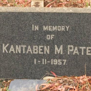 PATEL Kantaben M. -1957