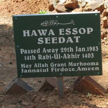 SEEDAT Hawa Essop -1983
