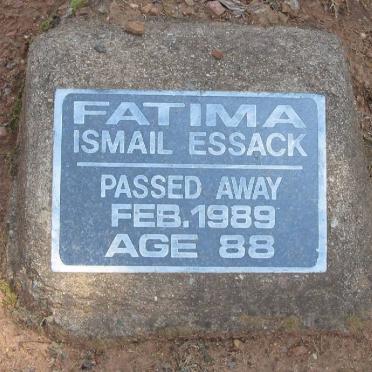 ESSACK Fatima Ismail 1989
