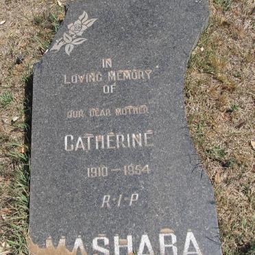 MASHABA Catherine 1910-1954