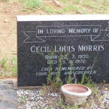 MORRIS Cecil Louis 1930-1972