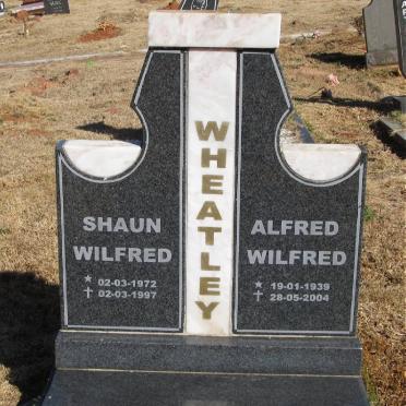 WHEATLEY Shaun Wilfred 1972-1997 :: WHEATLEY Alfred Wilfred 1939-2004