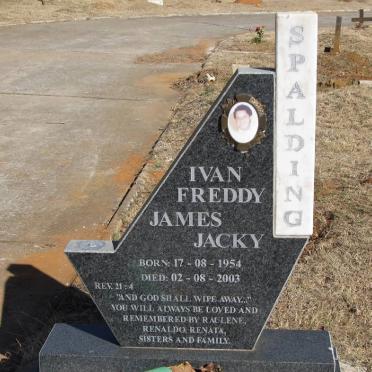 SPALDING Ivan Freddy James Jacky 1954-2003