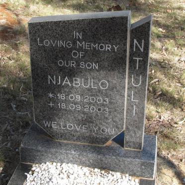 NTULI Njabulo 2003-2003